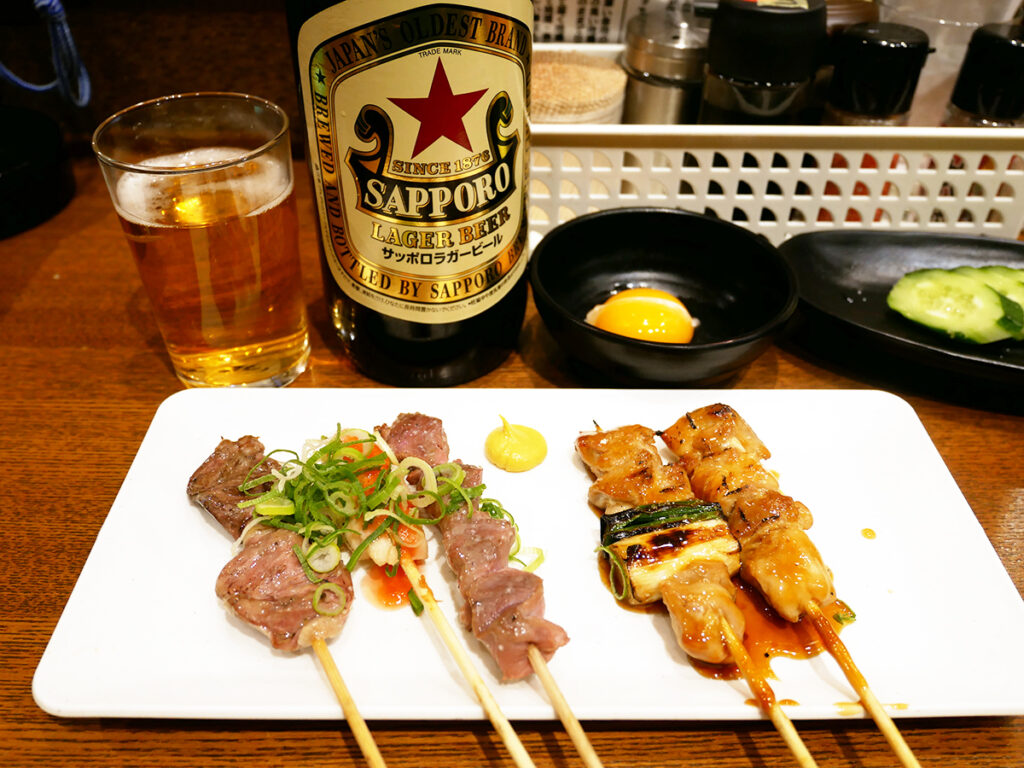 駅ビルのニューフェイス!安旨で人気の焼き鳥酒場「大富豪」@大阪梅田