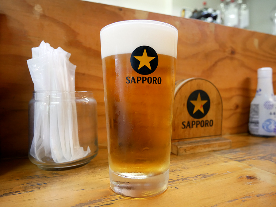 錦糸町「かね夛」生ビール