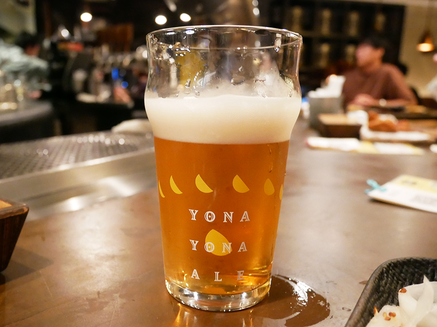 東京新宿「YONA YONA BEER WORKS」ビール